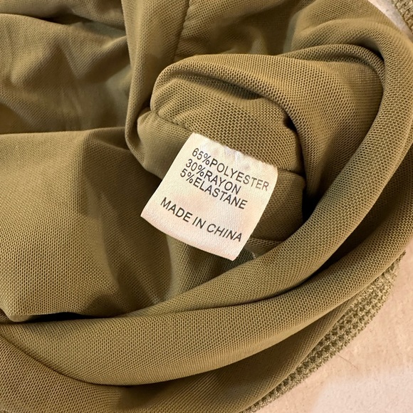 Princess Polly Olive Mini Dress - Picture 4 of 6